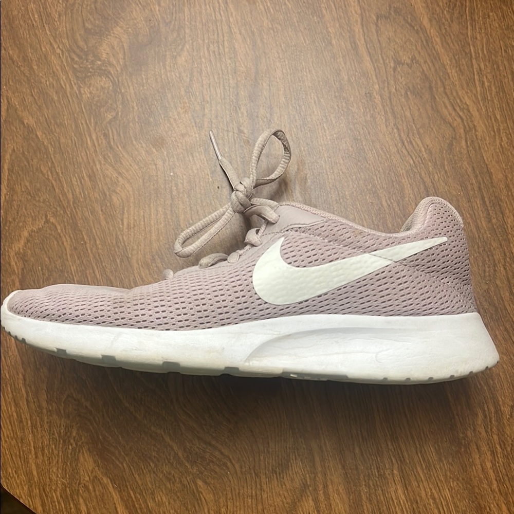 Nike Pink and White tennis shoes